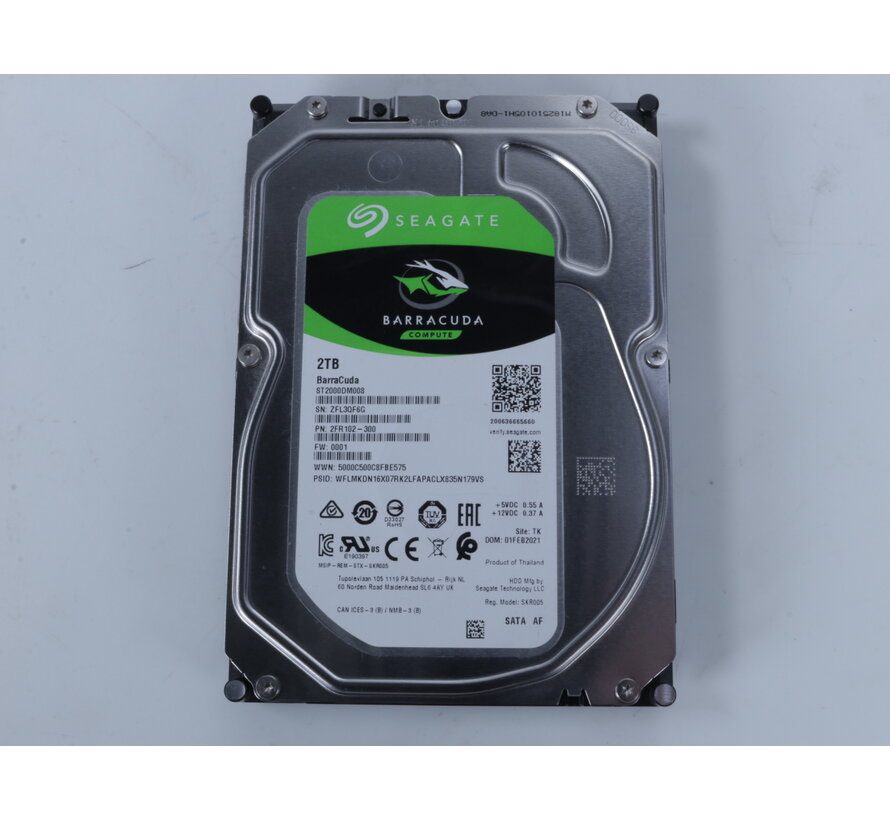 BarraCuda 2 TB harde schijf [Tweedekansje]