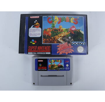 SNES - Claymates - Plastic Boxed