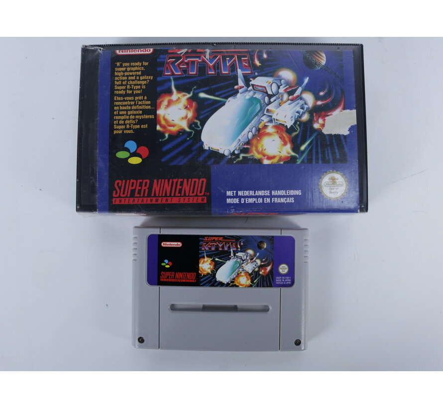 SNES - Super R-Type - Plastic Boxed