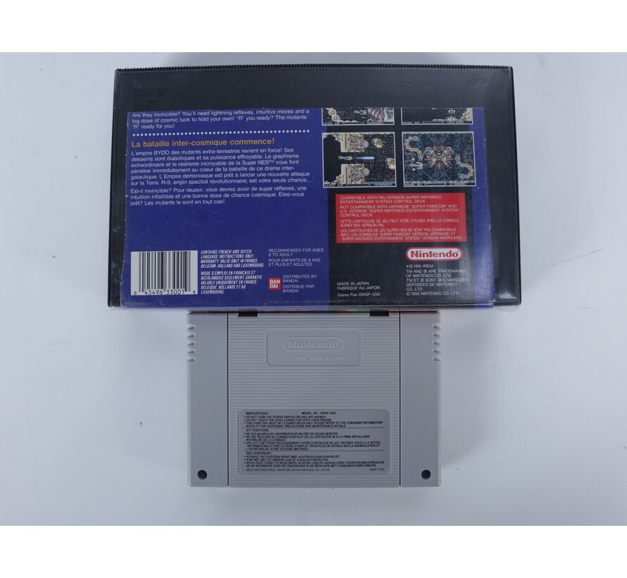 SNES - Super R-Type - Plastic Boxed