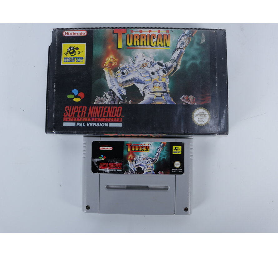 SNES - Super Turrican - Plastic Boxed
