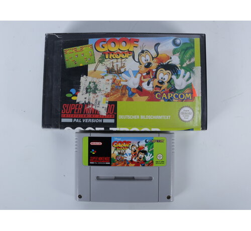 SNES - Goof Troop - Plastic Boxed