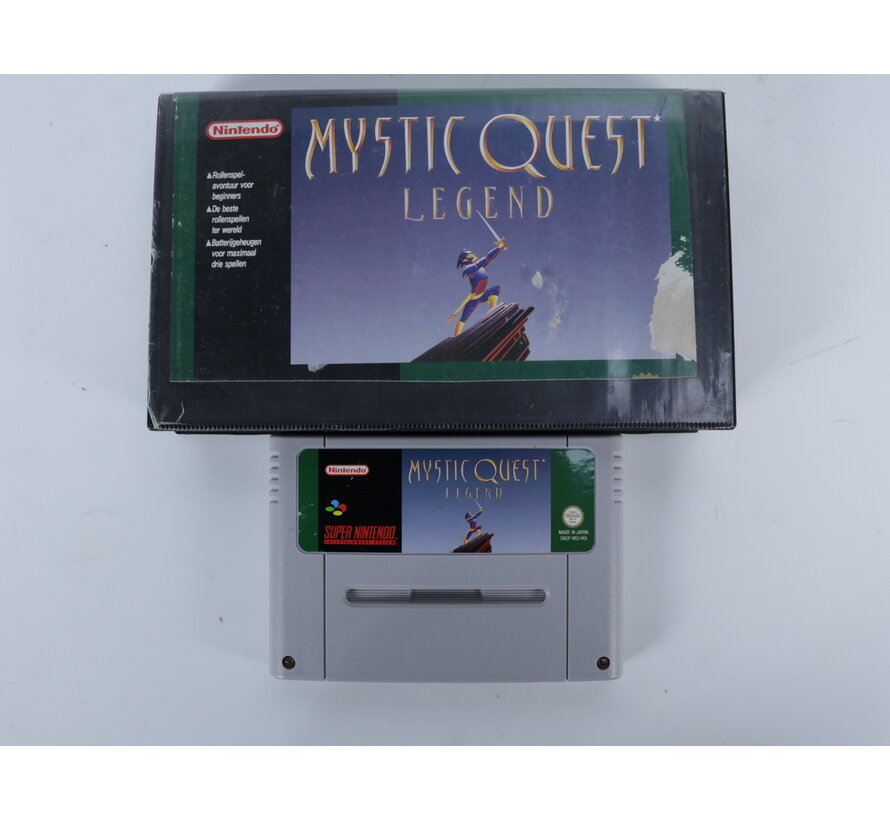 SNES - Mystic Quest Legend - Plastic Boxed