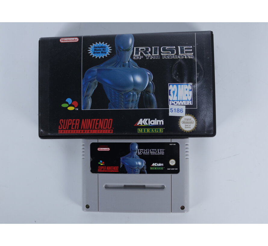 SNES - Rise of THe Robots - Plastic Boxed