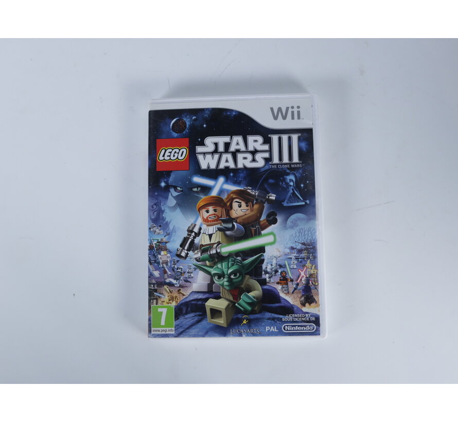 Wii - Star Wars III The Clone Wars
