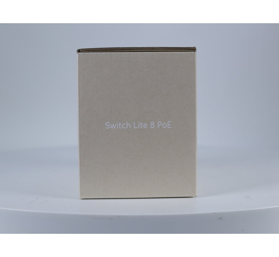 Switch Lite - Netwerkswitch - 8 poort - 52W PoE (Nieuw)