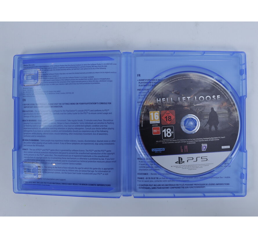 Playstation 5 - Hell Let Loose (No Manual)
