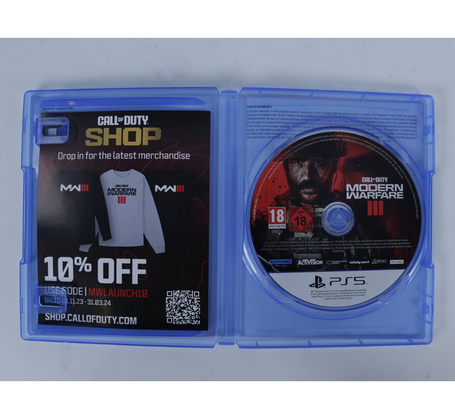 Playstation 5 - Modern Warfare III ( No Manual)