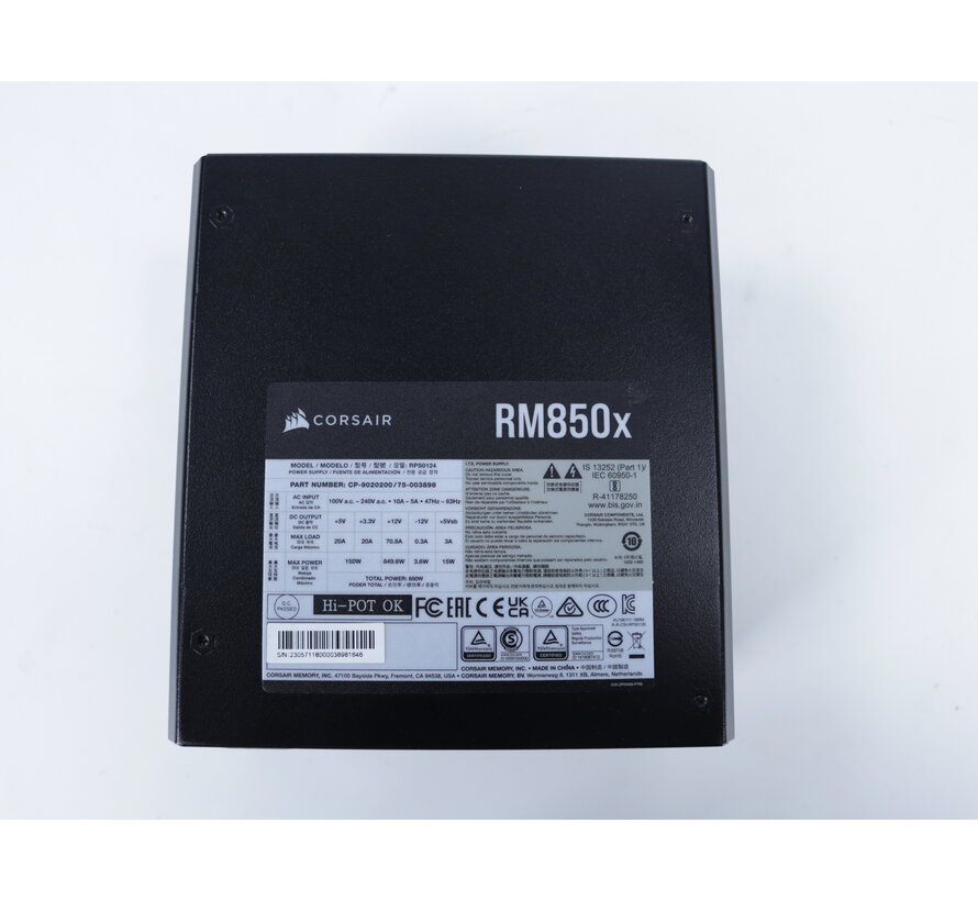 RM850x Voeding [2021 Model] [Tweedekansje]