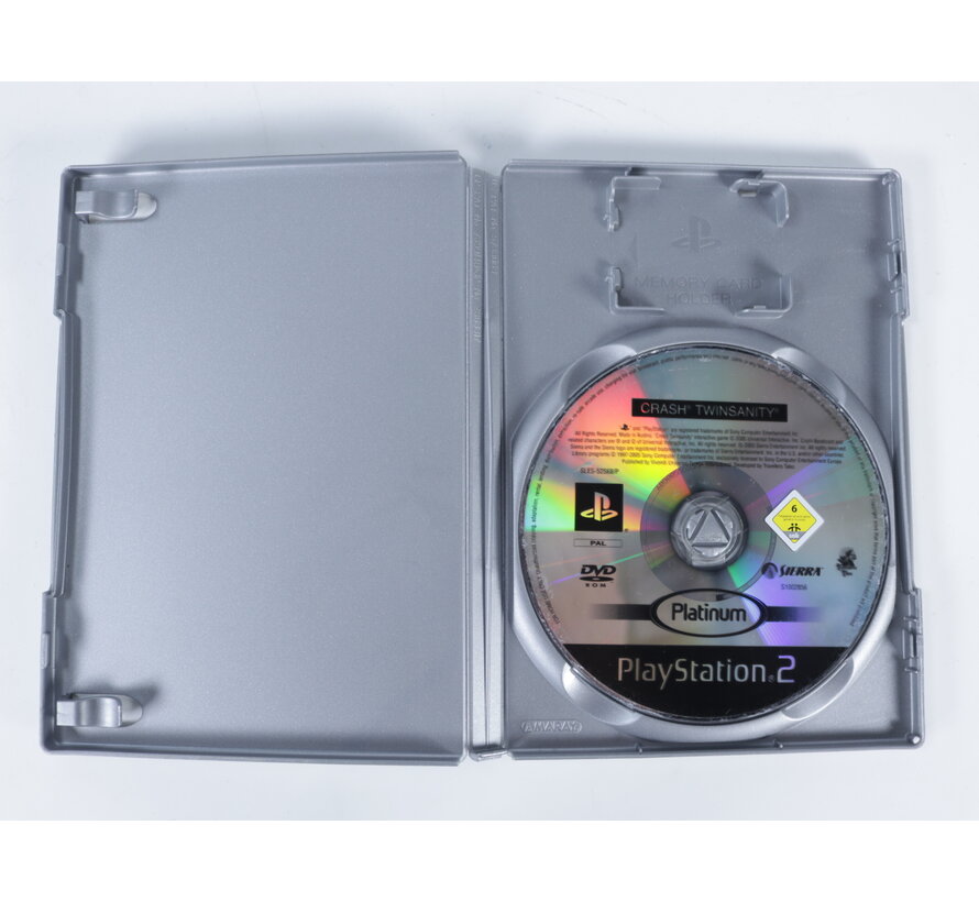 Playstation 2 - Crash Twin Sanith[Platinum][No Manual]