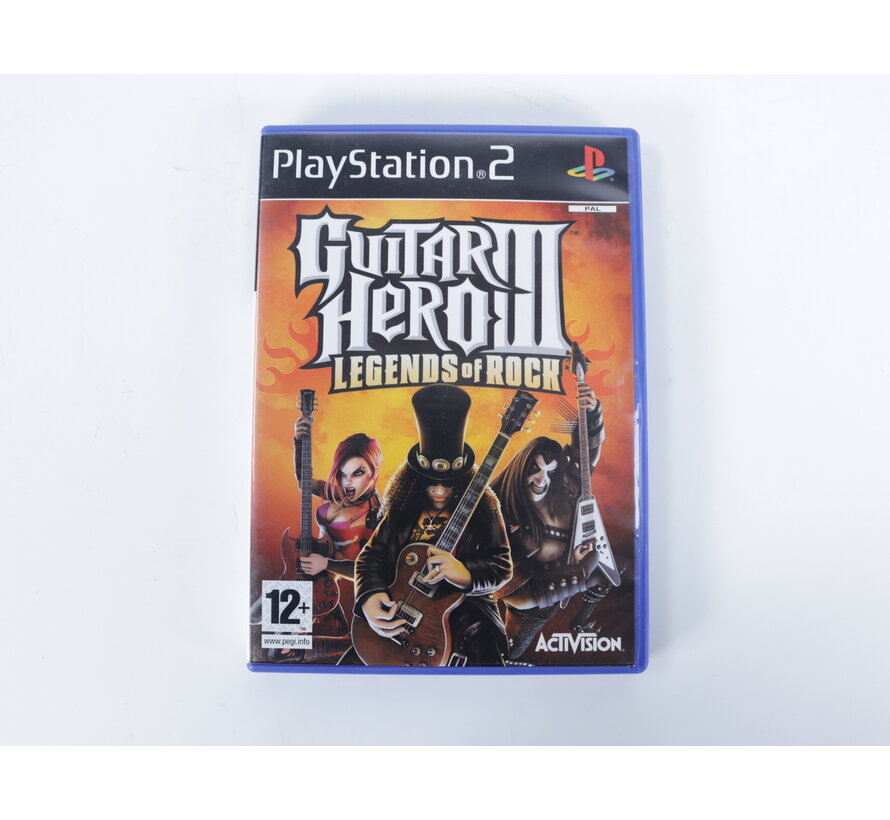 Playstation 2 - Guitar Hero III Legends of Rock