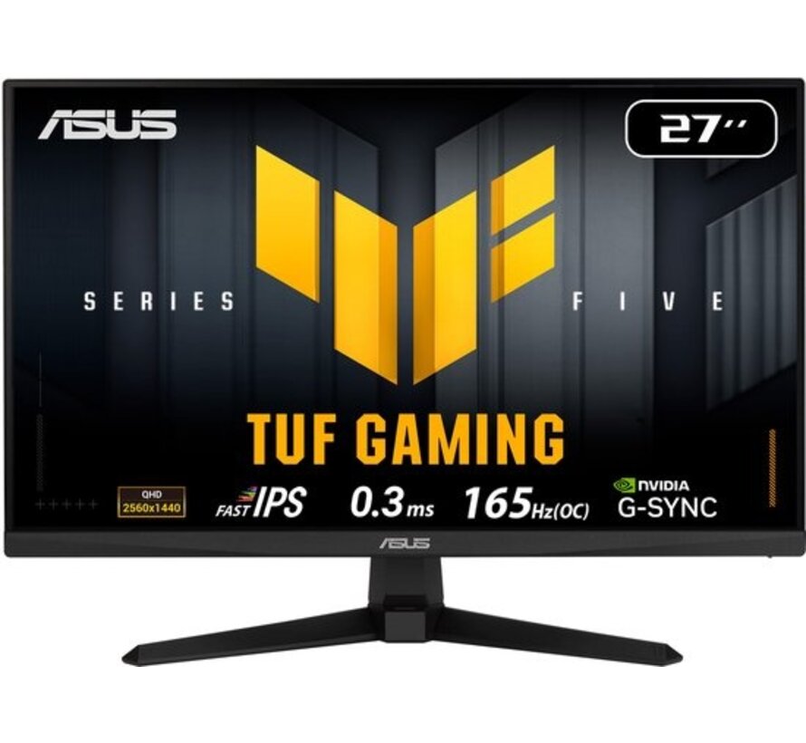 TUF Gaming VG27AQE5A - QHD Fast IPS Gaming Monitor - 165hz - 27 inch