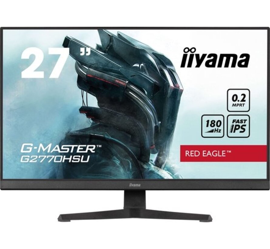 G-Master G2770HSU-B6 Red Eagle - 27 inch - Full HD - IPS - 180 Hz (Nieuw)