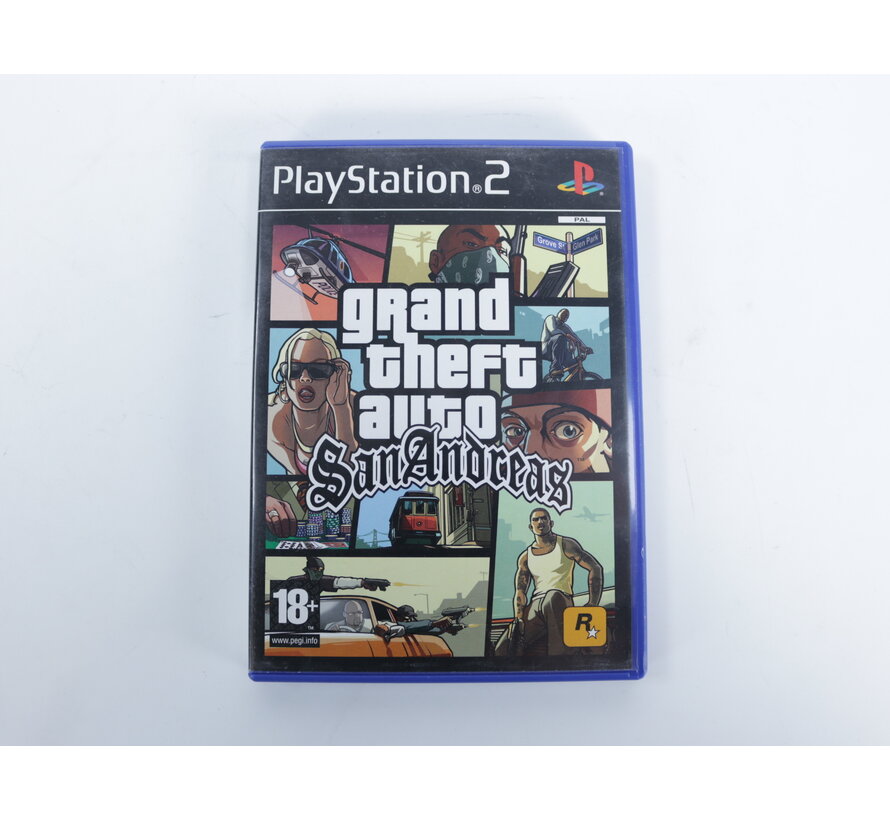 Playstation 2 - Grand Theft Auto San Andreas [No Manual]