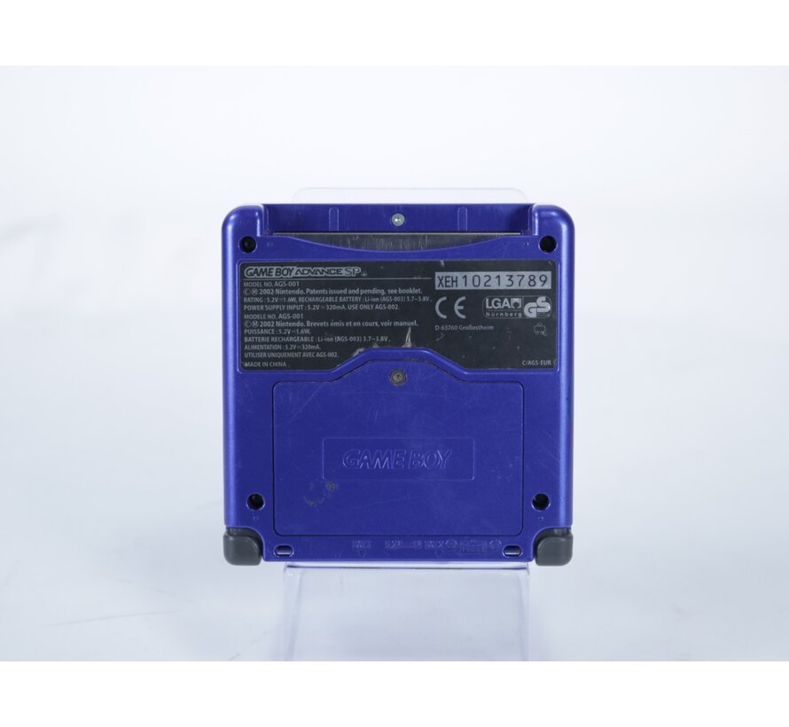 Gameboy Advance SP - Console Blue AGS-001