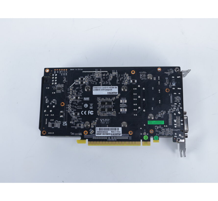 KFA2 GeForce GTX 1650 EX Plus (1-Click OC) [Tweedekans]