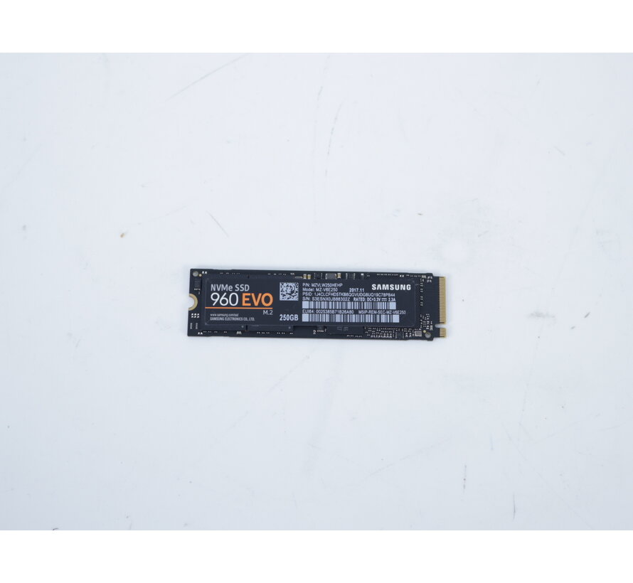 960 EVO NVMe SSD 250GB [Tweedekansje]