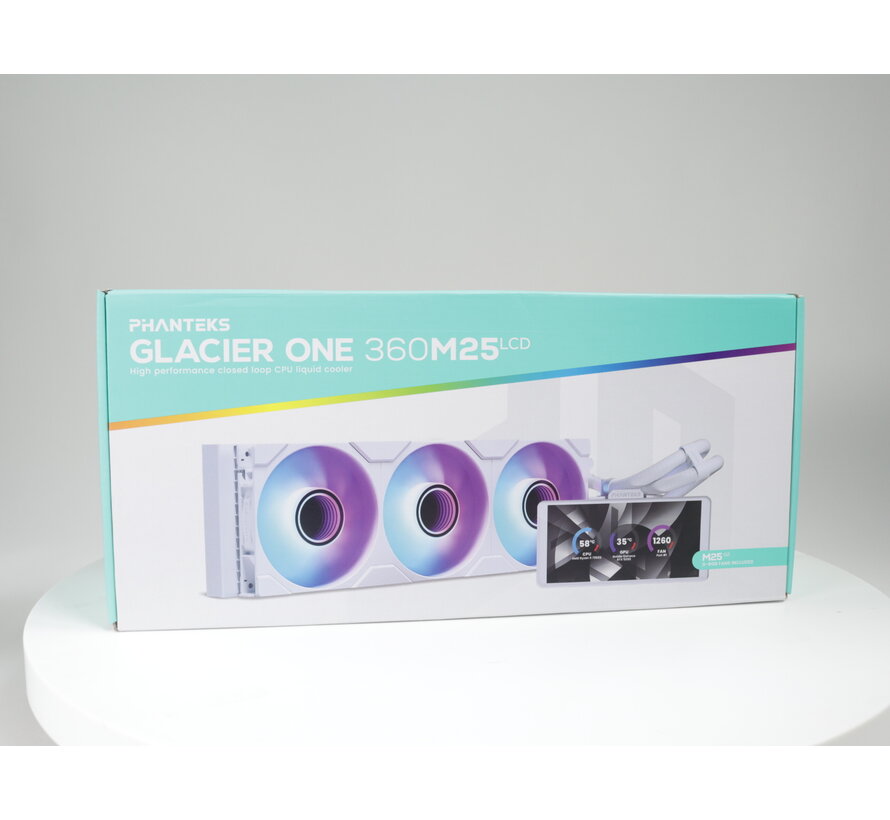 Glacier One 360M25 LCD Wit [nieuw]