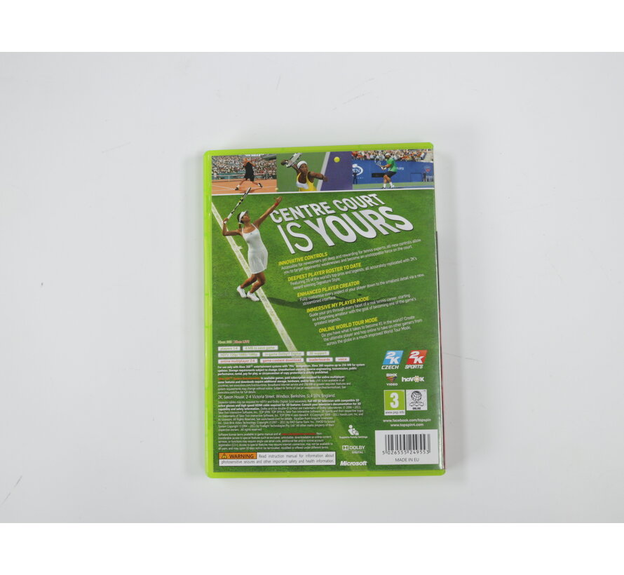 Xbox 360 - Top Spin 4