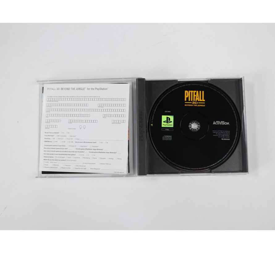 Playstation 1 - Pitfall 3D: Beyond the jungle