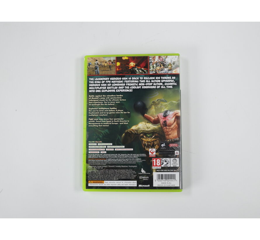 Xbox 360 - Serious Sam HD: The first aid second encounters