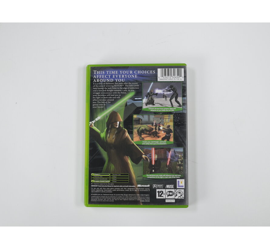 Xbox Classic - Star Wars: Knights of the Old Republic