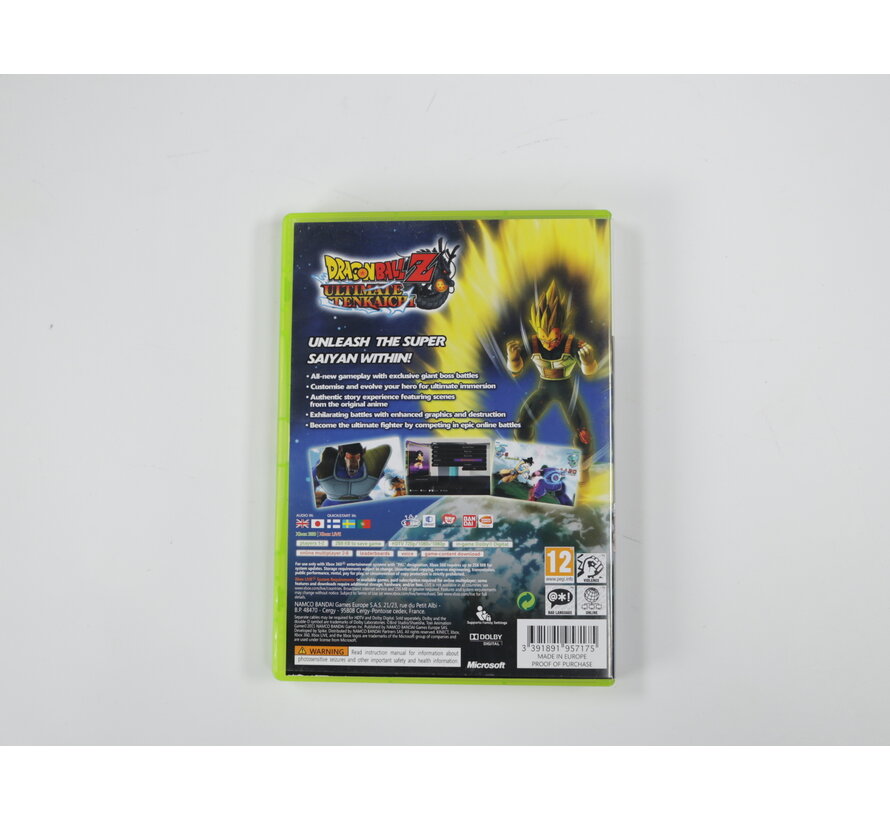 Xbox 360 - DragonBallZ: Ultimate Tenkaichi