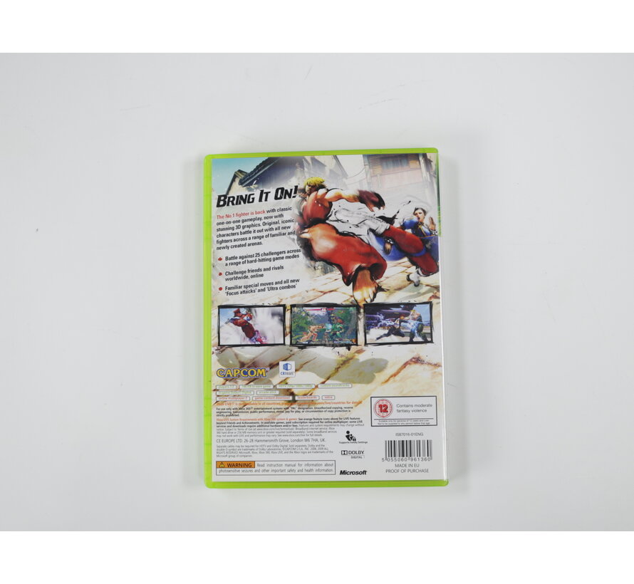 Xbox 360 - Street Fighter IV