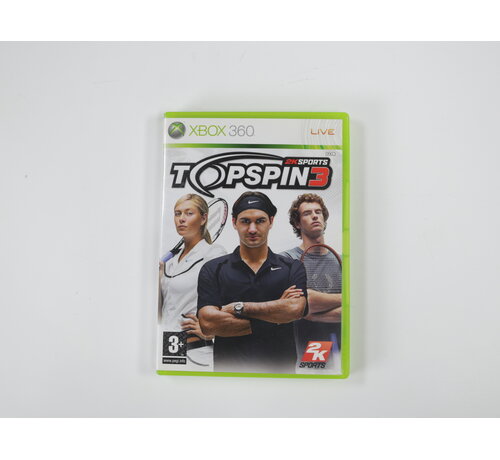 Xbox 360 - Top Spin 3 [No Manual]