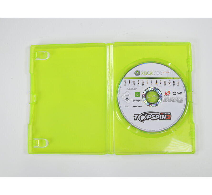 Xbox 360 - Top Spin 3 [No Manual]