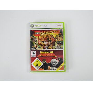 Xbox 360 -  LEGO Indiana Jones: The Original Adventures / Kung Fu Panda Double Pack