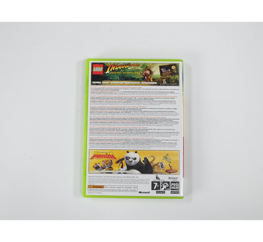 Xbox 360 -  LEGO Indiana Jones: The Original Adventures / Kung Fu Panda Double Pack