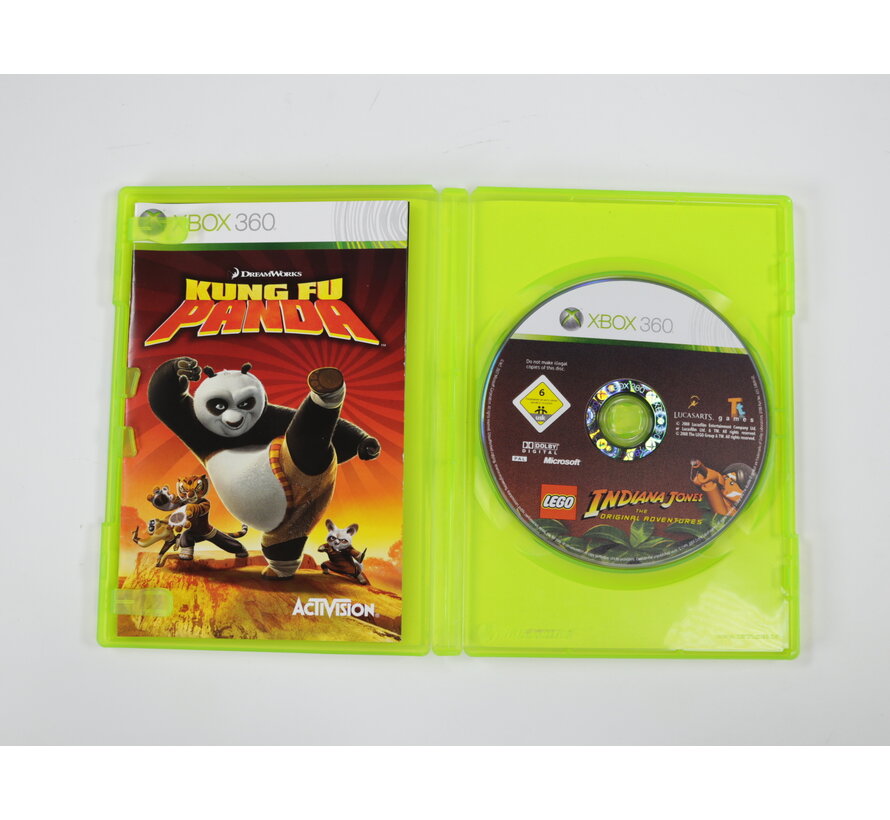 Xbox 360 -  LEGO Indiana Jones: The Original Adventures / Kung Fu Panda Double Pack