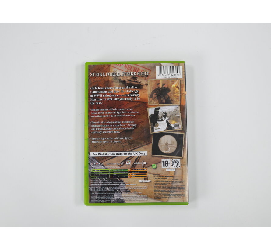 Xbox Classic - Commandos Strike Force
