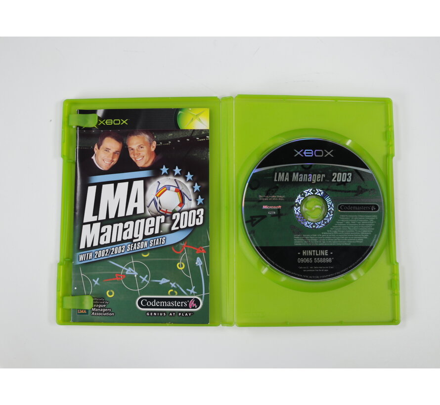 Xbox Classic - LMA Manager 2003