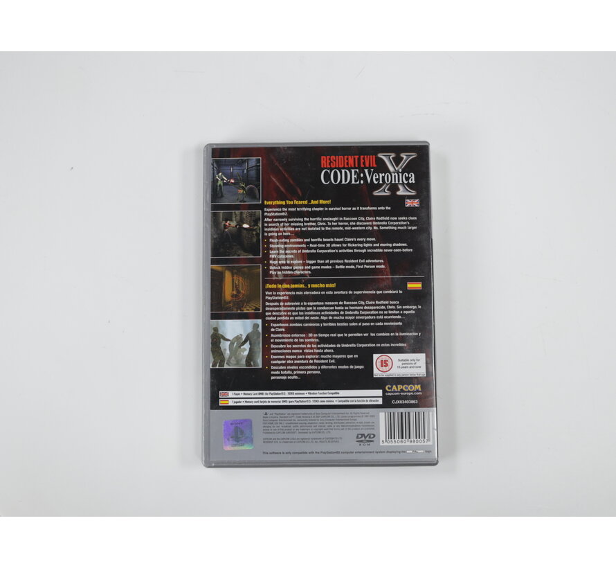 Playstation 2 - Resident Evil CODE: Veronica [Platinum]