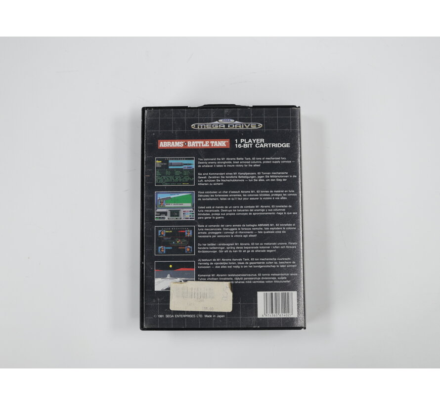 Sega Mega Drive - M-1 Abrams Battle Tank
