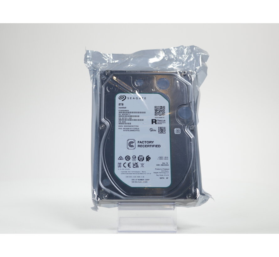 HDD NAS 3.5" 8TB ST8000VN004 Ironwolf