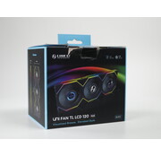 Lian Li UNI FAN TL LCD Series 120mm 3-Pack Black