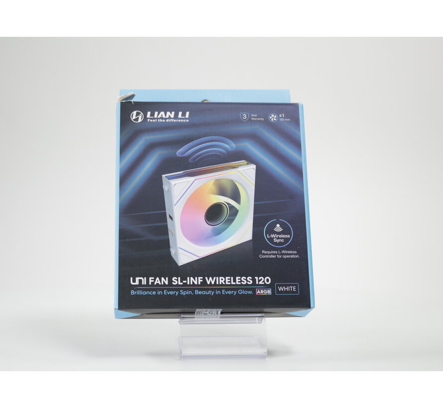 UNI FAN SL-INF 120 Wireless , 1-pack, White, ARGB PWM