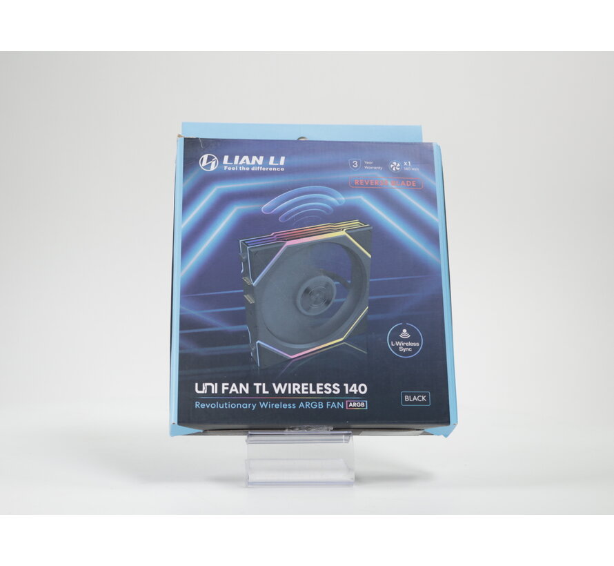 UNI FAN TL Wireless Reverse Blade 140mm Black