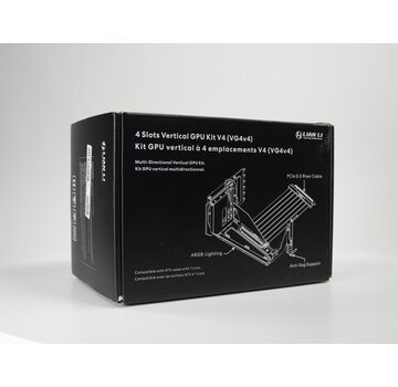 Lian Li Vertical GPU Bracket Kit V4 (PCIe5.0) White [Retourdeal]