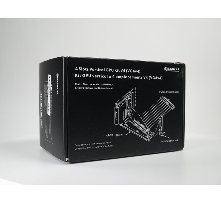 Vertical GPU Bracket Kit V4 (PCIe5.0) White