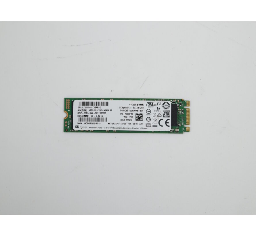 SC3111 m.2 sata 512GB [Tweedekansje]