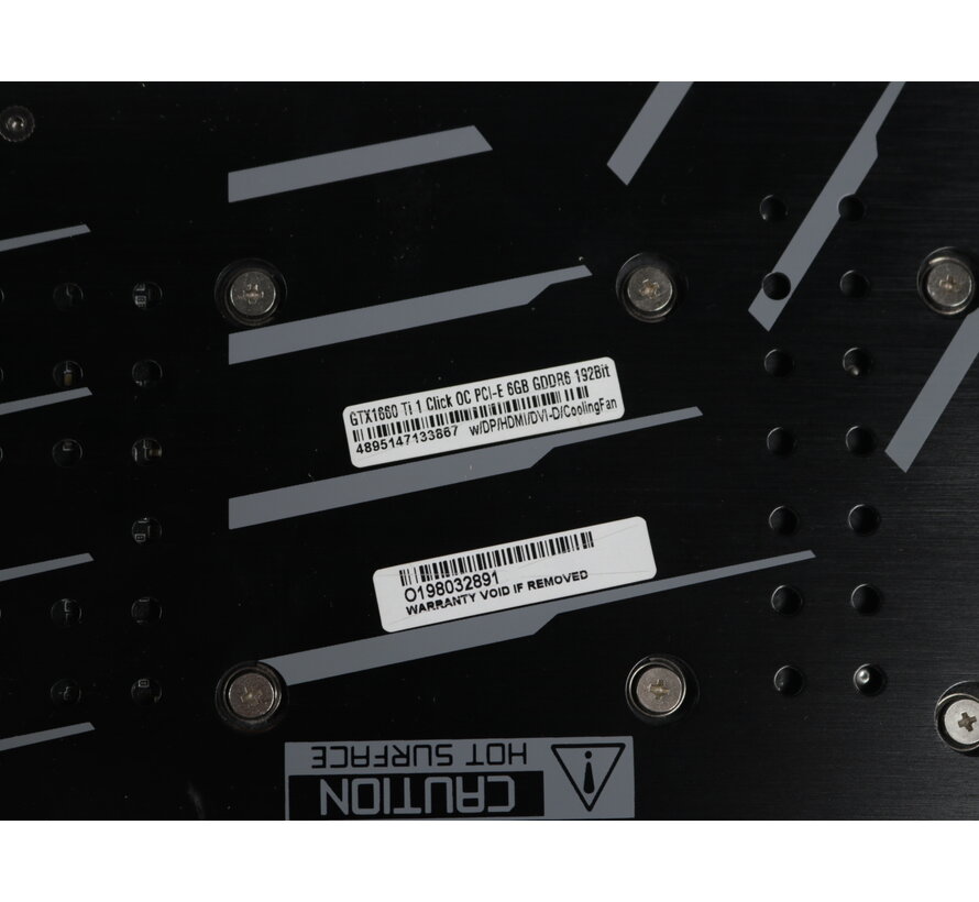 GeForce GTX 1660 Ti (1-Click OC)[Tweedekansje]
