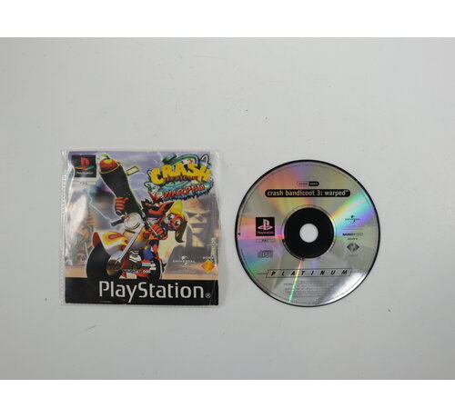 Playstation 1 - Crash Bandicoot 3: Warped [Platinum]