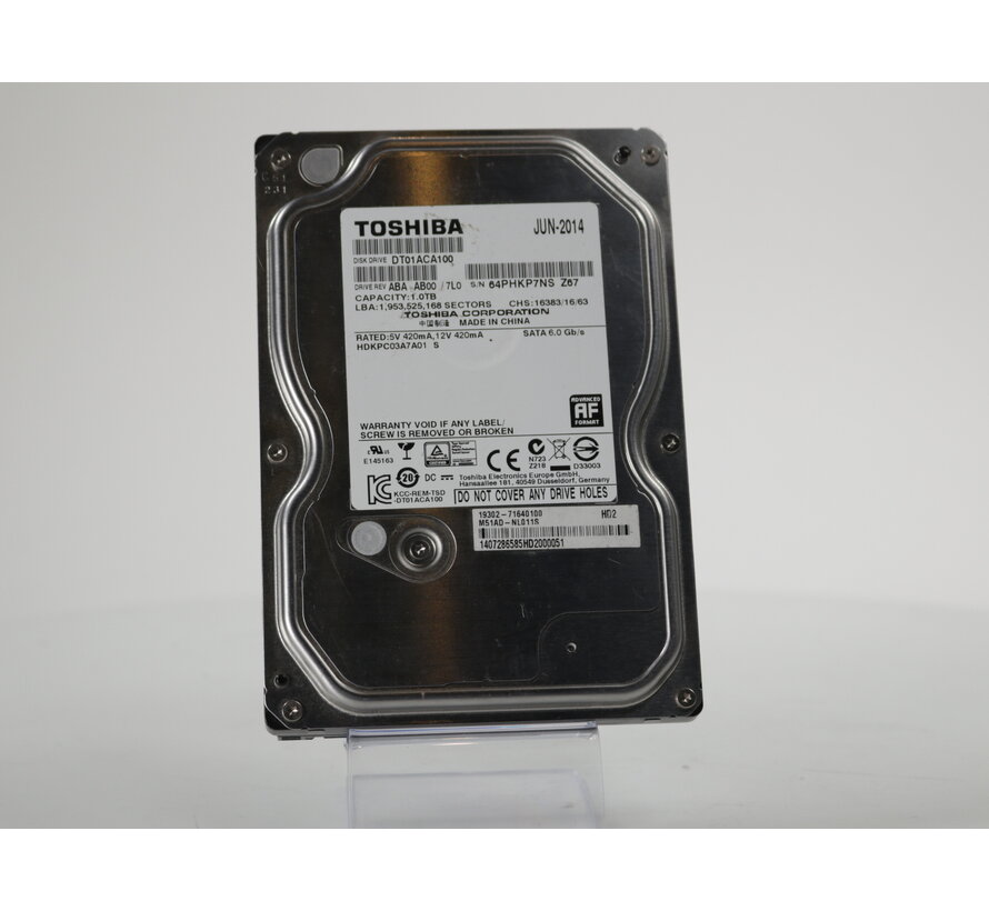 DT01ACA100, 1TB  [Tweedekansje]