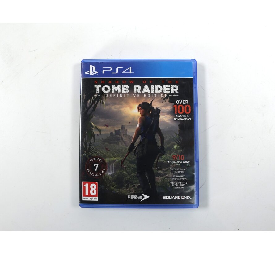 Playstation 4 - Shadow Of The Tomb Raider (No Manual)