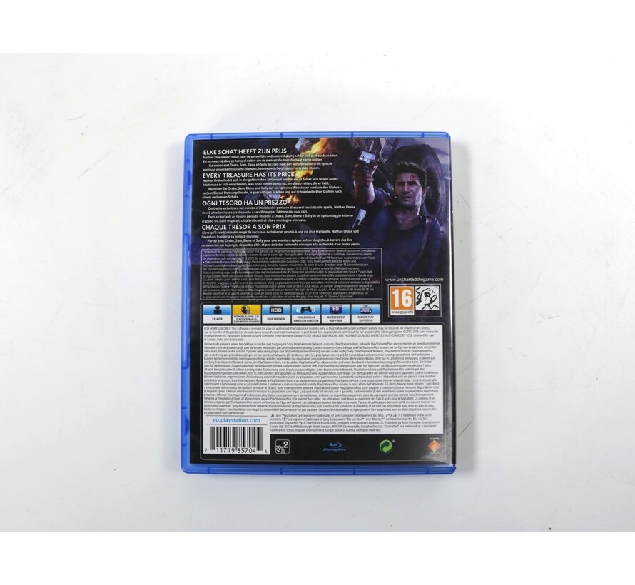Playstation 4 - Uncharted 4