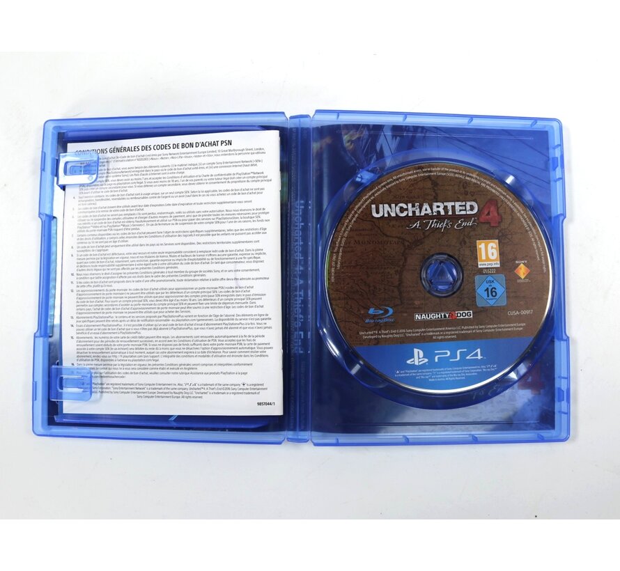 Playstation 4 - Uncharted 4